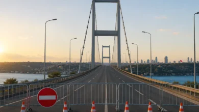 15 Temmuz anma programı için köprü çift yönlü kapatıldı