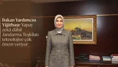 Bakan Yardımcısı Yiğitbaşı: Yapay zekâ dâhil Jandarma Teşkilatı teknolojiye çok önem veriyor
