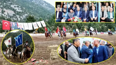 Bilal Erdoğan'ın katılımıyla İbradı'da Etnospor rüzgarı
