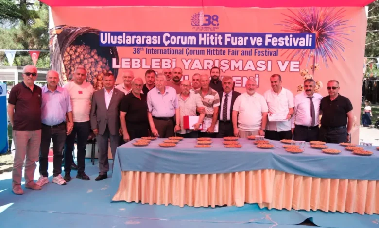Çorum'un en iyi leblebisi belli oldu