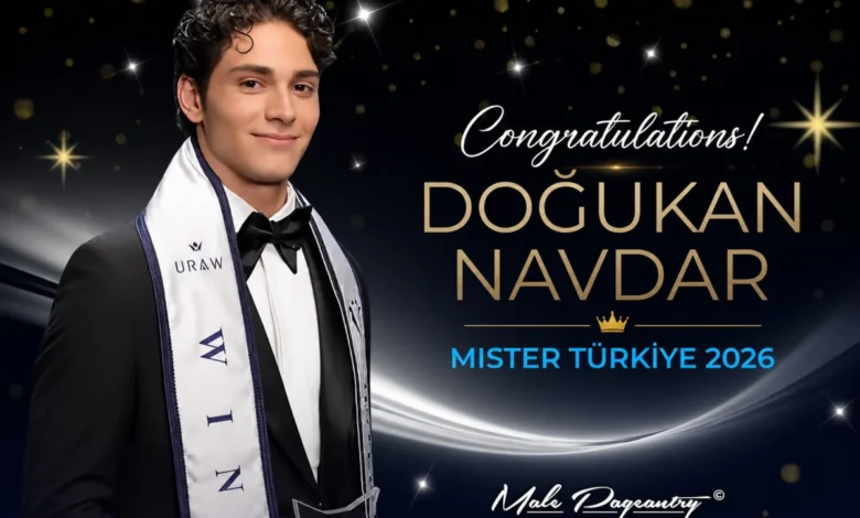 Doğukan Navdar Mister Türkiye 2026 ünvanının sahibi oldu