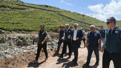 DSİ 24. Bölge Müdürlüğü Heyeti Ardahan'daki yatırımları yerinde inceledi