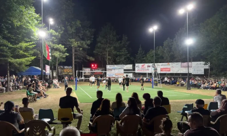 Bayramcı Köyü’nde 20. yıl heyecanı: Voleybol turnuvası başladı