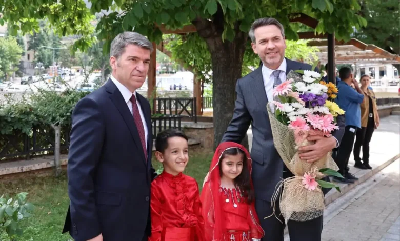 Enerji ve Tabii Kaynaklar Bakanı Alparslan Bayraktar Amasya'da