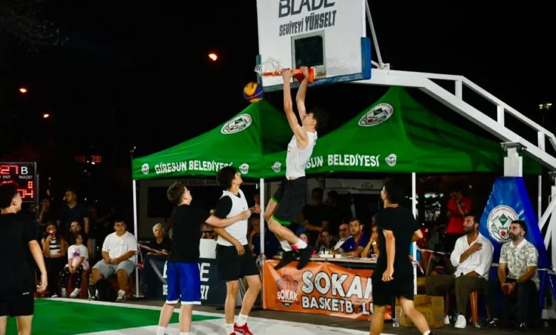 Giresun Sokak Basketbolu Şampiyonası sona erdi