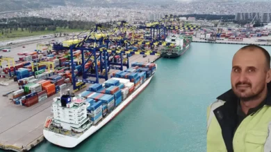Liman işçisi konteyner altında kalarak yaşamını yitirdi