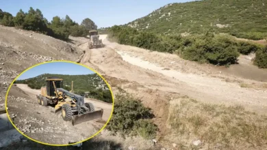Isparta'da yangın yolları açılıyor