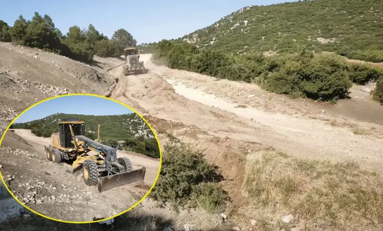 Isparta'da yangın yolları açılıyor