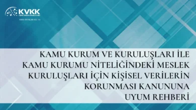 Kamu kurumları için KVKK uyum rehberi yayımlandı