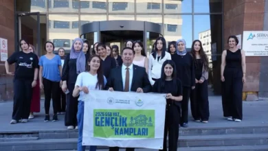 Karslı Gençler Ahi Evran Doğa Kampı'na uğurlandı