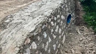 Kuzgun Köyü’nde kaza riski oluşturan menfez bir günde yenilendi
