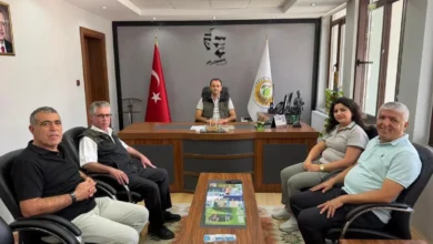 Orman yangınının ardından Beypazarı'nda geçmiş olsun ziyareti