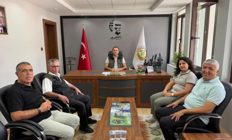 Orman yangınının ardından Beypazarı'nda geçmiş olsun ziyareti