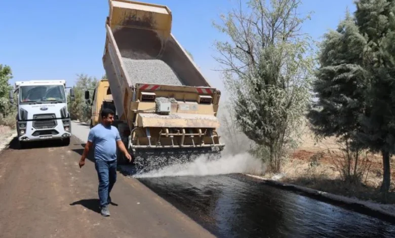 Şanlıurfa Büyükşehir, Viranşehir'de 9 Kilometrelik Grup Yolunu Yeniledi