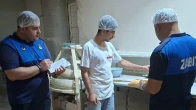 Sarıkamış'ta fırınlara hijyen ve gramaj denetimi