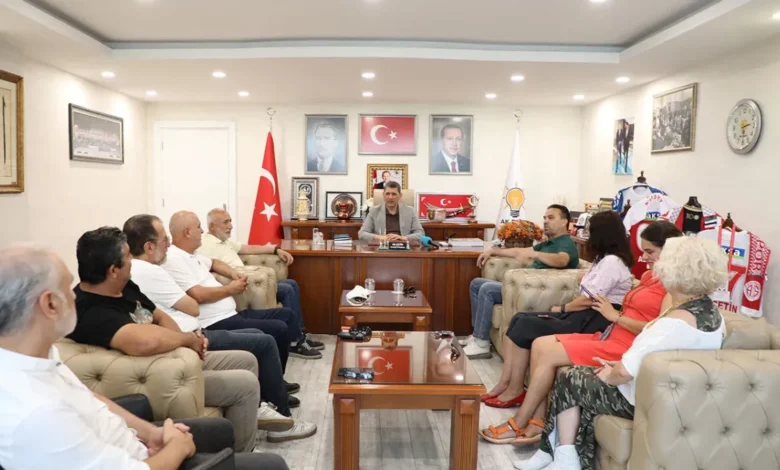 TİMBİR Antalya Şubesi’nden AK Parti Antalya İl Başkanı Ali Çetin’e ziyaret