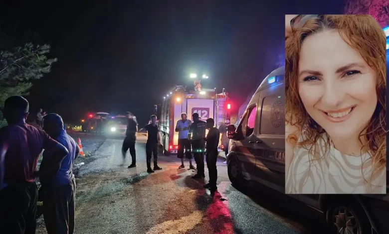 Yayla yolunda kaza: Anne öldü 3 çocuğu ve eşi yaralı