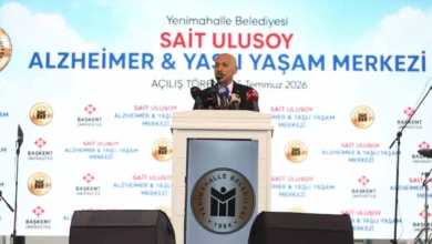 Yenimahallev Sait Ulusoy Alzheimer ve Yaşlı Yaşam Merkezi hizmete açıldı