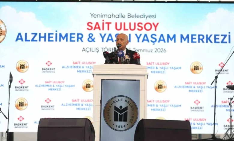 Yenimahallev Sait Ulusoy Alzheimer ve Yaşlı Yaşam Merkezi hizmete açıldı