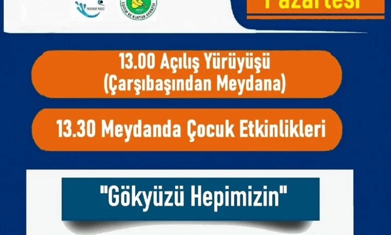 7.Kültür Sanat ve Çocuk Şenliği Rize-Pazar'da başlıyor.