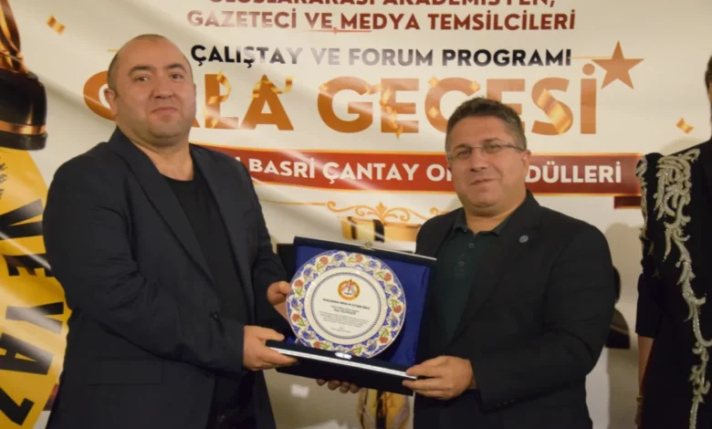 Agil Alesger Türkiye’de “Uluslararası Medya ve İletişim Ödülü”ne layık görüldü