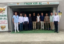Artvin Ticaret Borsasından fındık üretim tesisine ziyaret