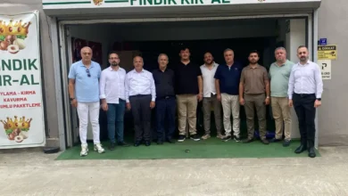 Artvin Ticaret Borsasından fındık üretim tesisine ziyaret