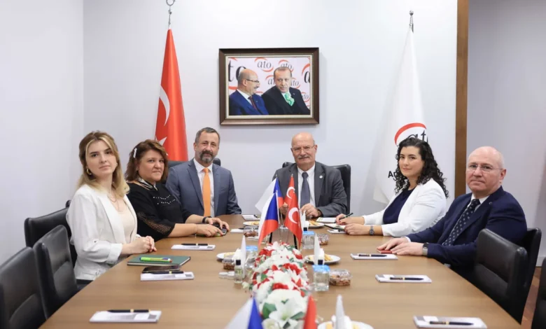 ATO Başkanı Baran: Çek Cumhuriyeti ile olan ticaret hacmimizi yukarı taşıyabiliriz