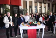 Balıkesir’de 104’üncü yıl resepsiyonu