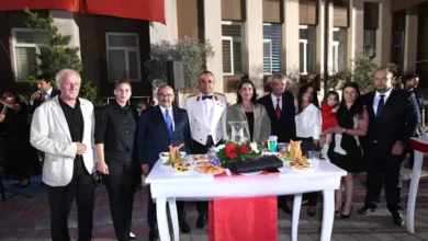 Balıkesir’de 104’üncü yıl resepsiyonu