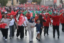 Balıkesir’de Zafer yürüyüşüne damga vuran anlar