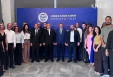 Başbakan Ünal Üstel’den Onbeş Kasım Kıbrıs Üniversitesi’ne ziyaret