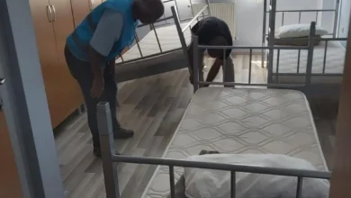 Denetimli serbestlik yükümlülerinden okula temizlik desteği