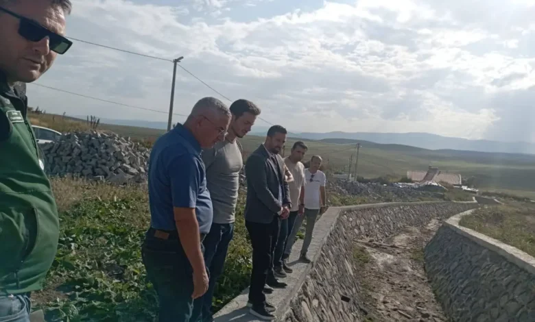 DSİ Bölge Müdürü Kotan, Ardahan’daki çalışmaları yerinde inceledi