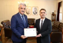 Düzce Valisi Makas, Tunceli’ye Tuğgeneral olarak atanan Mustafa Tetik’e teşekkür etti