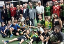 Düzce’de Bayramcı Voleybol Turnuvası “Tahirağa-Hey Kafkas” final maçını 2 bin 500 kişi izledi