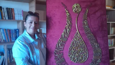 Geleneksel el sanatlarından olan “filografi “ kursuna yoğun ilgi