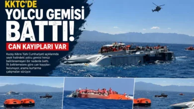 Girne gemi faciasında 7 kişi hayatını kaybetti: 23 kişi aranıyor