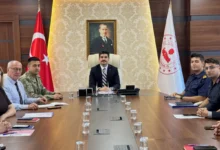Hopa’da 30 Ağustos Zafer Bayramı koordinasyon toplantısı
