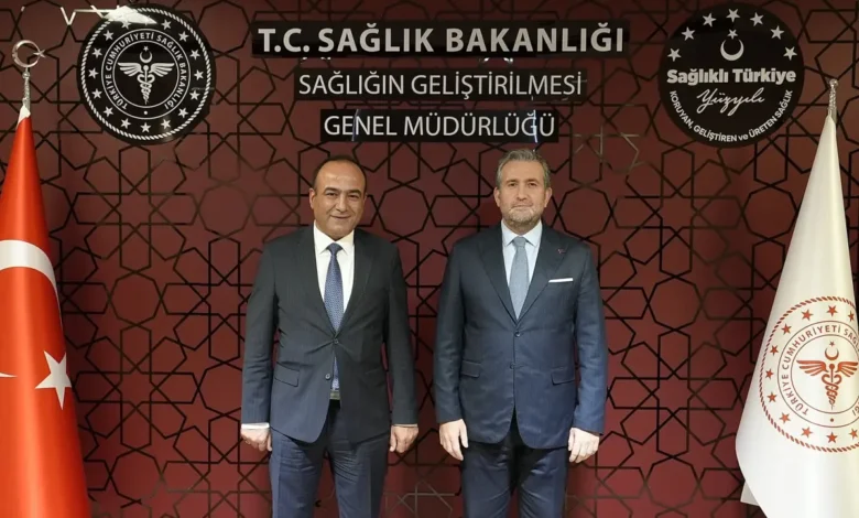 İl Sağlık Müdürü Berk’ten Sağlığın Geliştirilmesi Genel Müdürü Demirel’e ziyaret