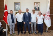 İstanbul Gençlik ve Spor İl Müdürü Seyda Dursun’a yoğun ziyaret