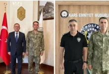 Kars Tugay Komutanı Tuğgeneral Nail Türe’den Kars’ta veda ziyaretleri