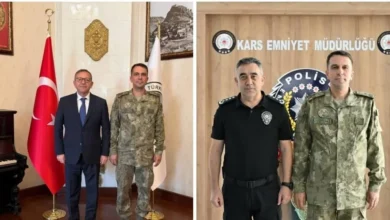 Kars Tugay Komutanı Tuğgeneral Nail Türe’den Kars’ta veda ziyaretleri