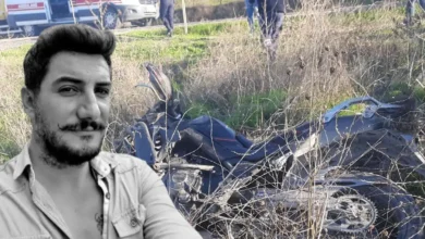 Hatay'da motosiklet kazası: Bahçeye uçan sürücü hayatını kaybetti