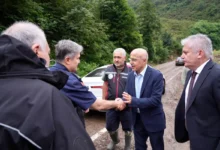 Selden zarar gören ilçelere destek