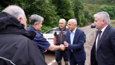 Selden zarar gören ilçelere destek