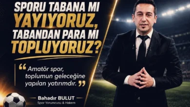 Spor yorumcusu Bulut: ''Sporu tabana mı yayıyoruz, tabandan para mı topluyoruz?''