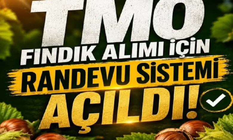 TMO fındık alımı için randevuları açtı