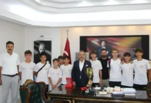 Türkiye Şampiyonlarından Başkan Koçal’a teşekkür
