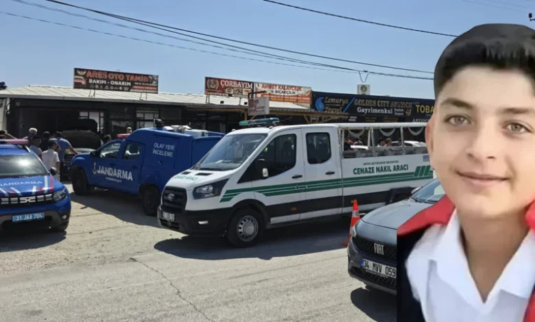 Hatay’da oto tamirhanesinde patlama: 13 yaşındaki çırak öldü
